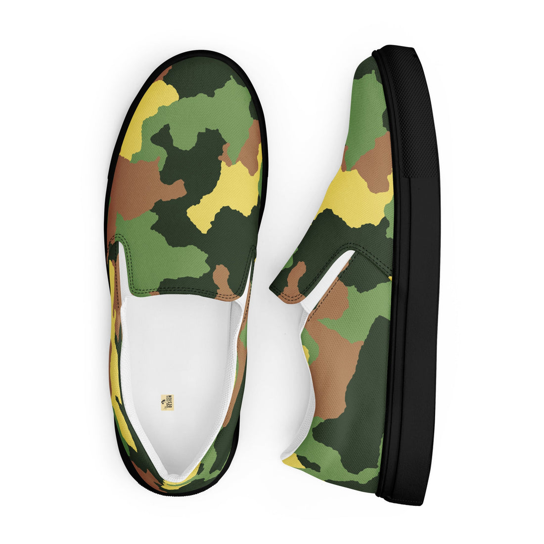 Men’s slip - on canvas shoes - Divine Janisal Design