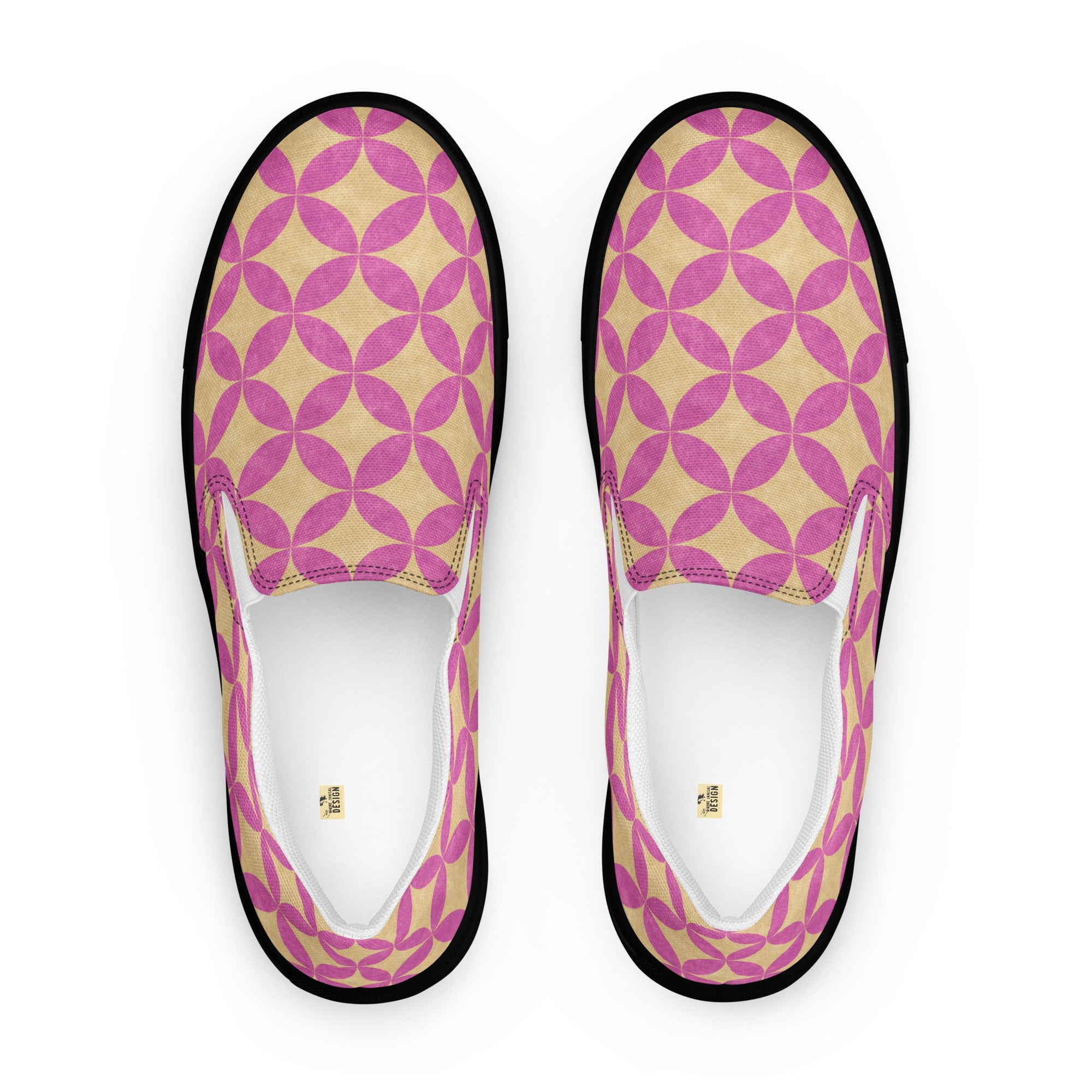 Men’s slip - on canvas shoes - Divine Janisal Design