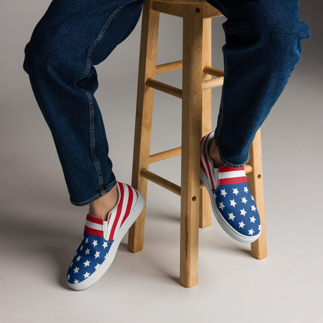 Men’s slip - on canvas shoes - Divine Janisal Design
