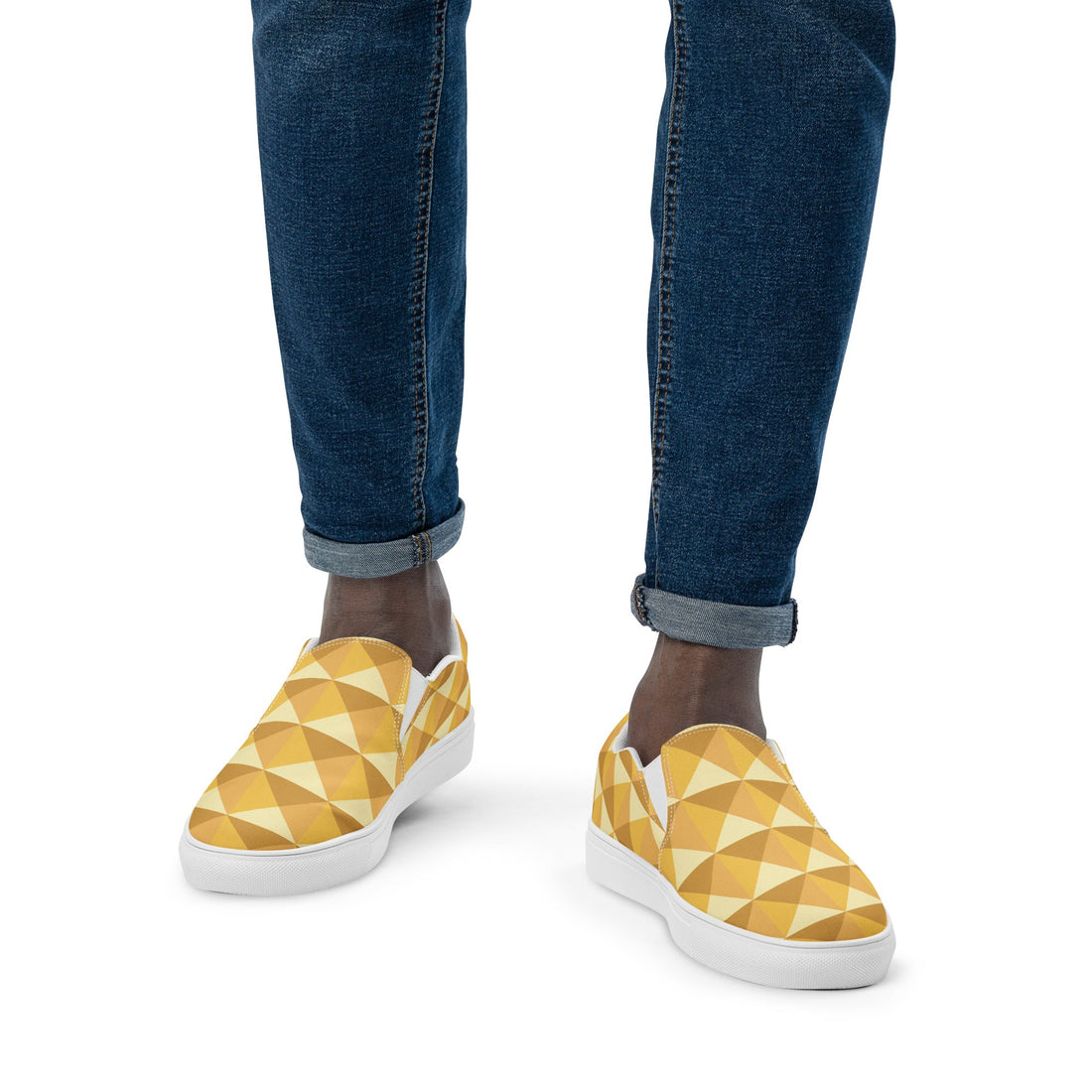 Men’s slip - on canvas shoes - Divine Janisal Design