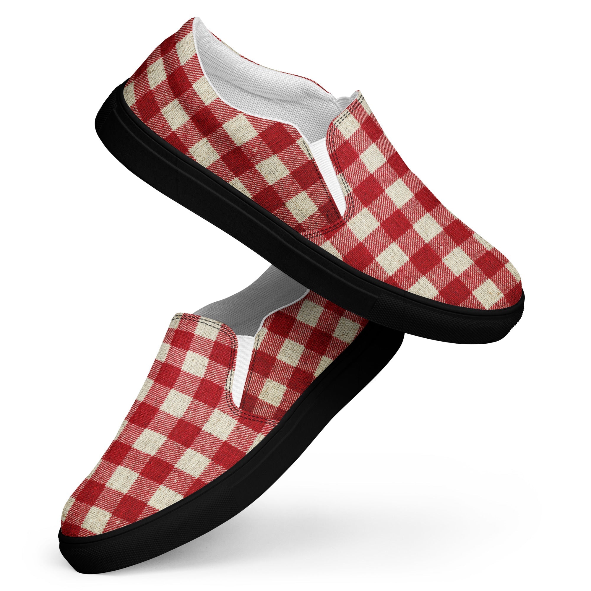 Men’s slip - on canvas shoes - Divine Janisal Design
