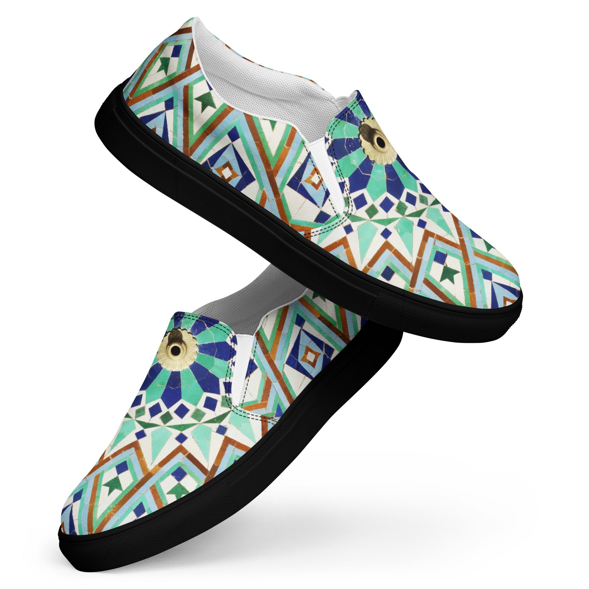 Men’s slip - on canvas shoes - Divine Janisal Design