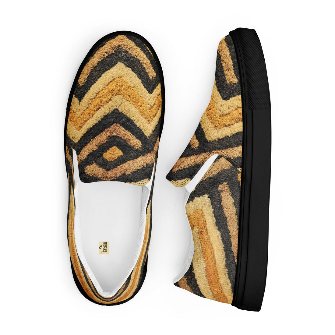 Men’s slip - on canvas shoes - Divine Janisal Design
