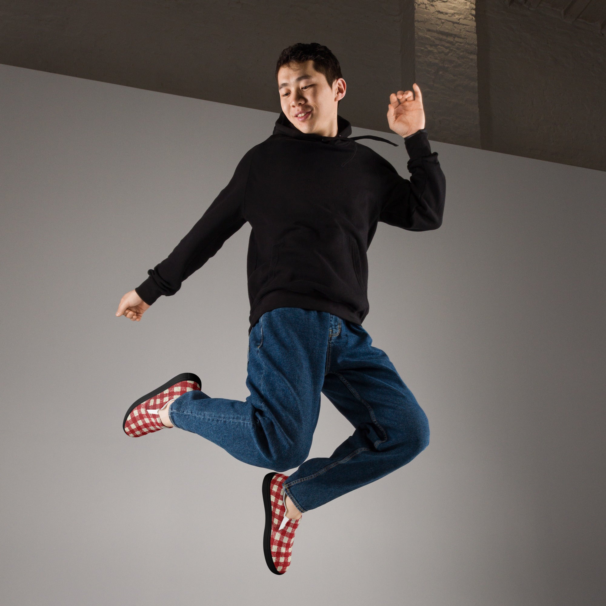 Men’s slip - on canvas shoes - Divine Janisal Design