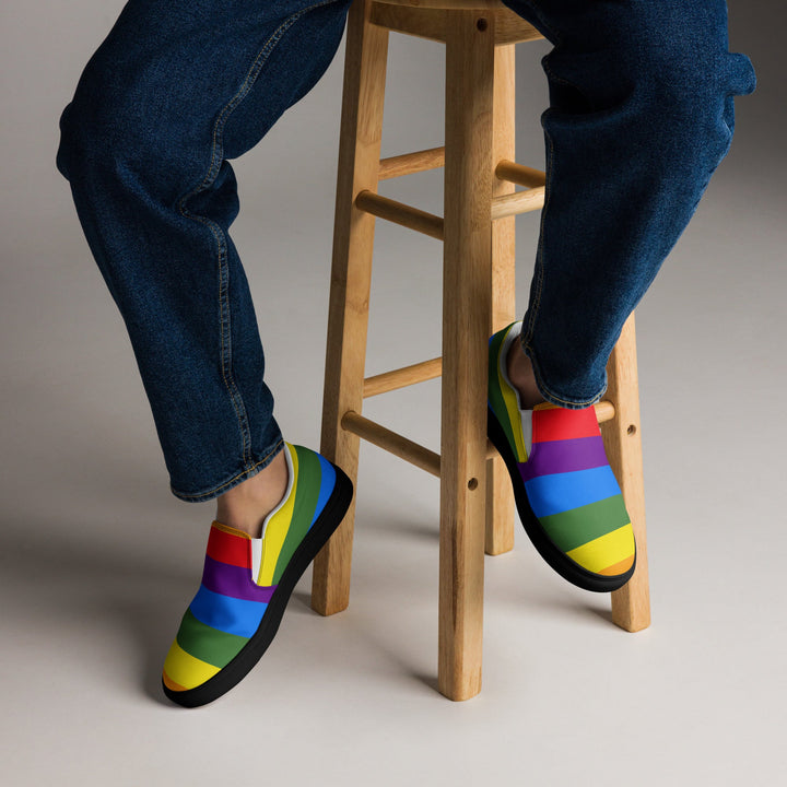 Men’s slip - on canvas shoes - Divine Janisal Design