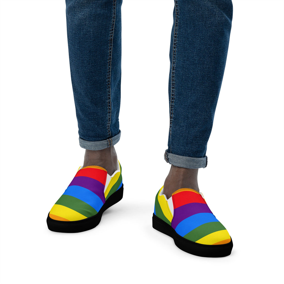 Men’s slip - on canvas shoes - Divine Janisal Design