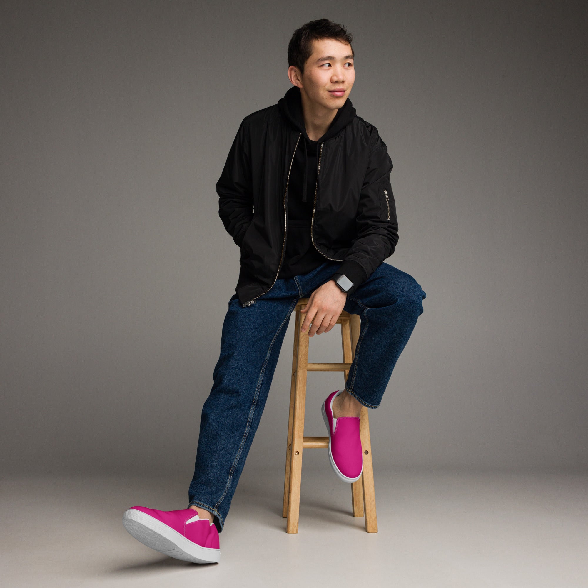 Men’s slip - on canvas shoes - Divine Janisal Design