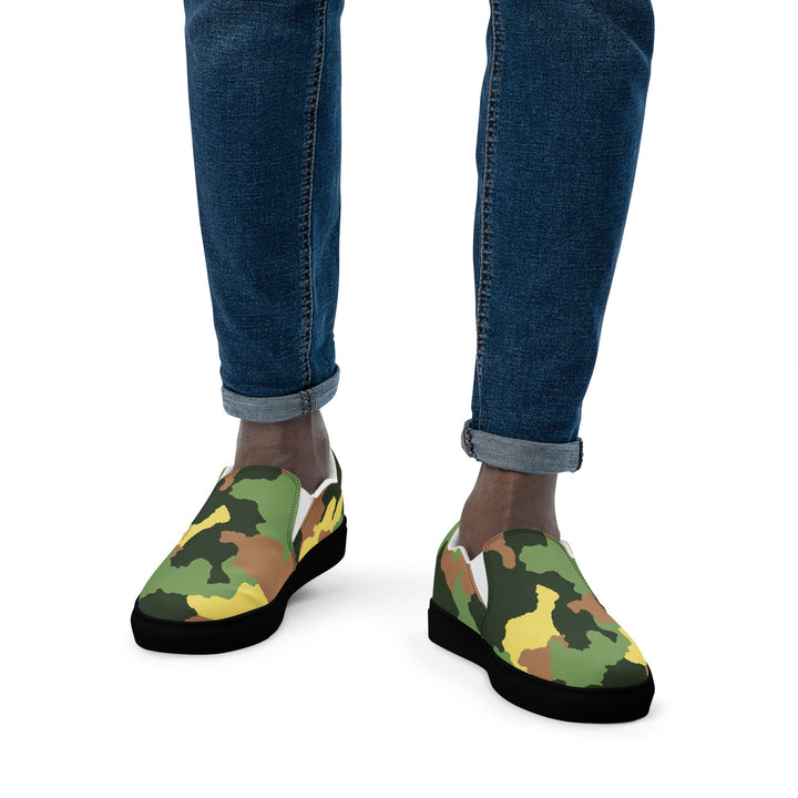 Men’s slip - on canvas shoes - Divine Janisal Design