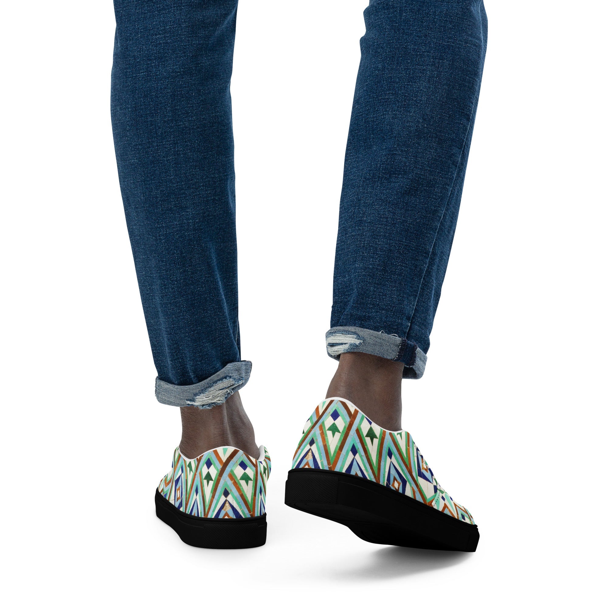 Men’s slip - on canvas shoes - Divine Janisal Design