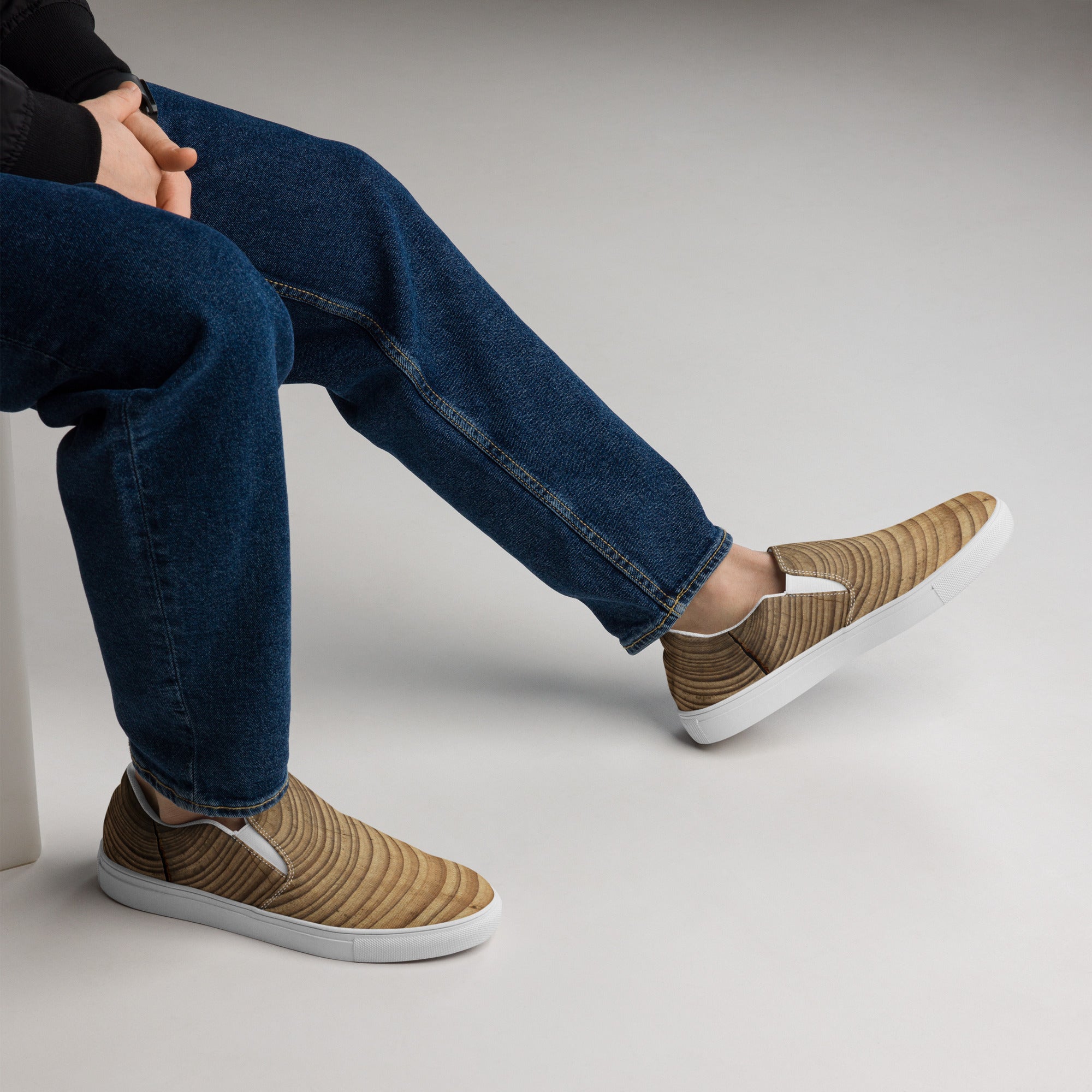 Men’s slip - on canvas shoes - Divine Janisal Design