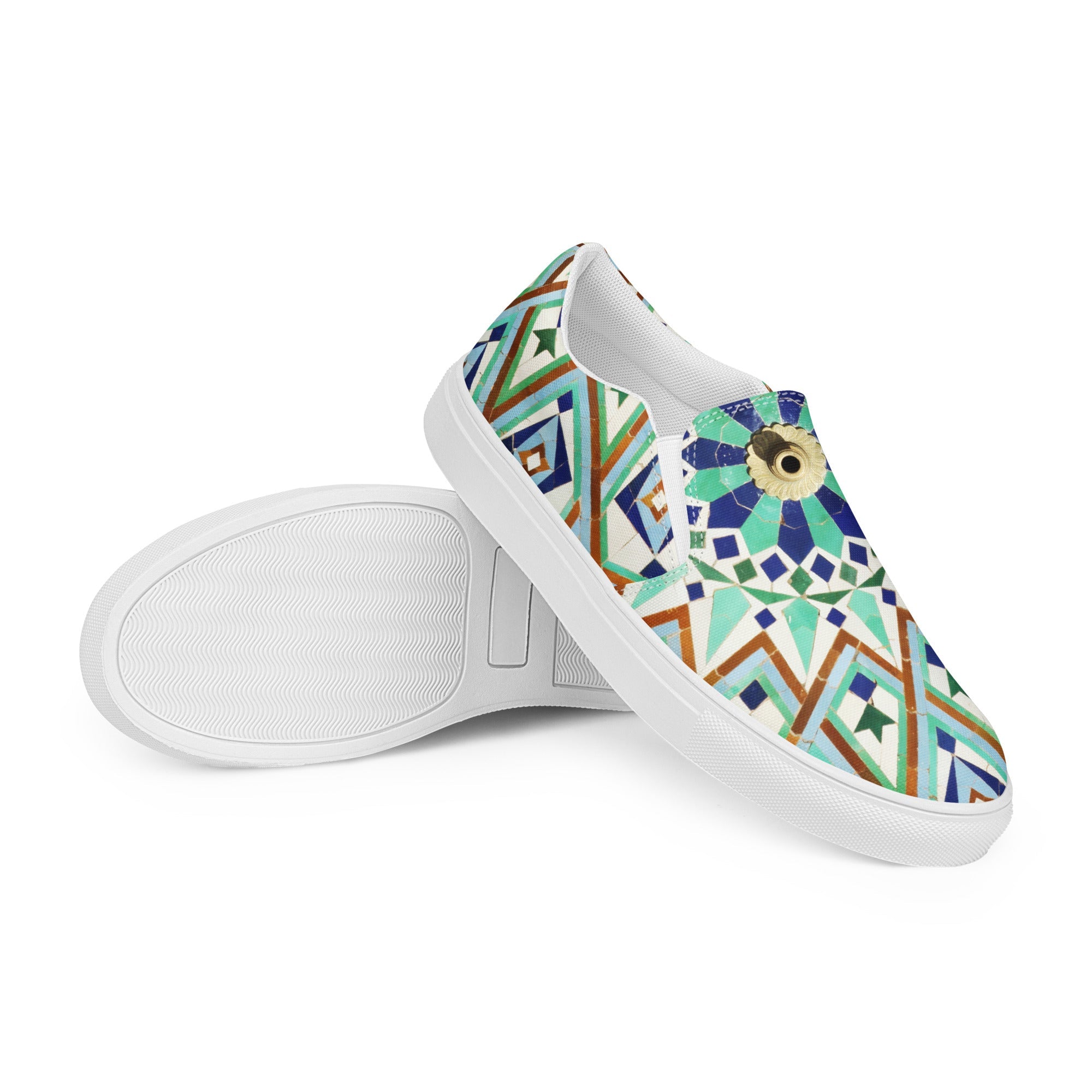 Men’s slip - on canvas shoes - Divine Janisal Design