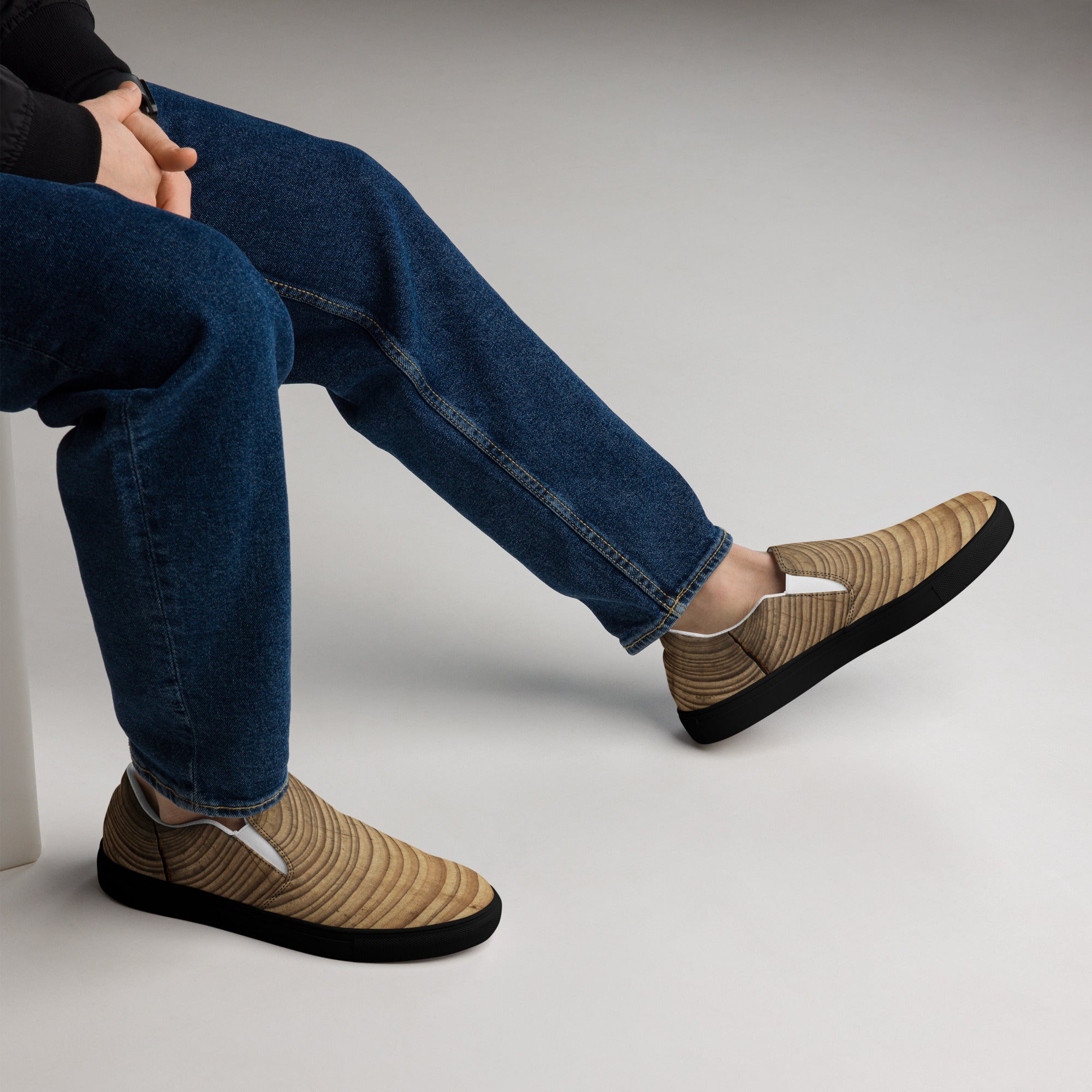 Men’s slip - on canvas shoes - Divine Janisal Design