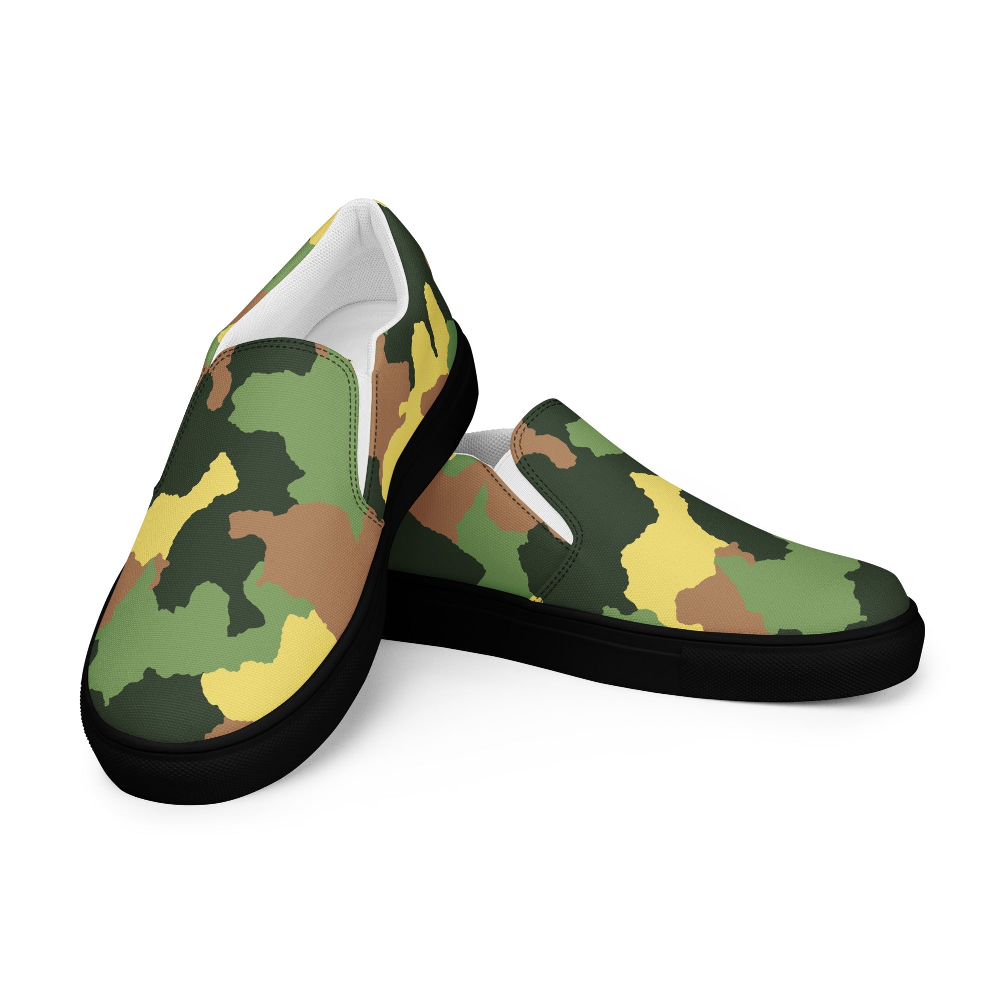 Men’s slip - on canvas shoes - Divine Janisal Design