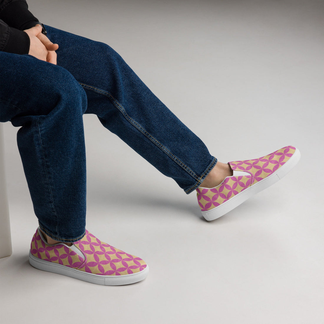 Men’s slip - on canvas shoes - Divine Janisal Design