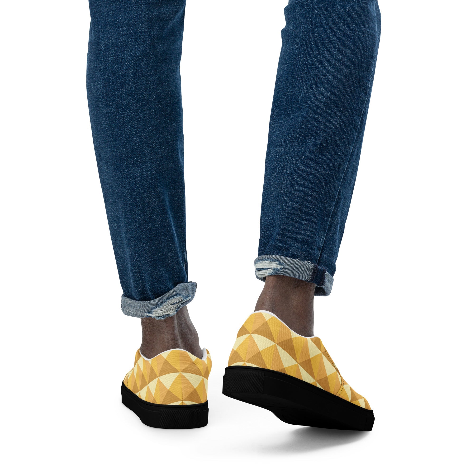 Men’s slip - on canvas shoes - Divine Janisal Design