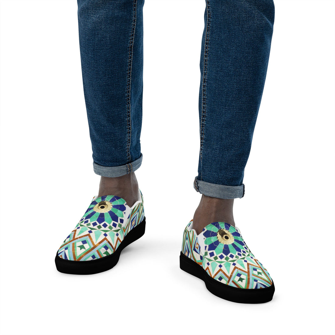 Men’s slip - on canvas shoes - Divine Janisal Design