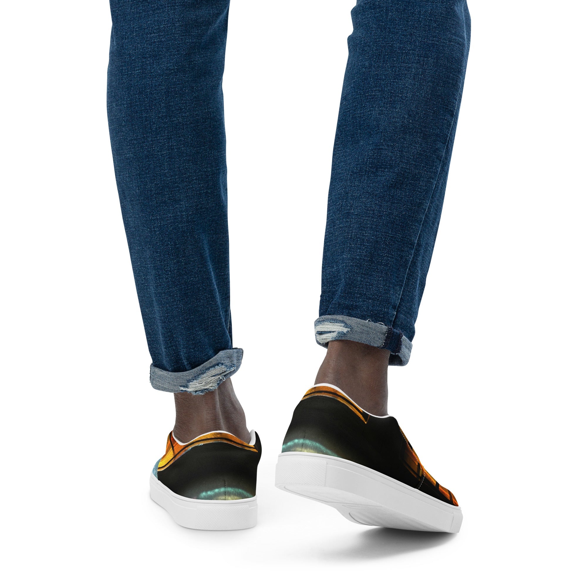 Men’s slip - on canvas shoes - Divine Janisal Design