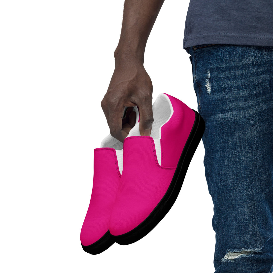 Men’s slip - on canvas shoes - Divine Janisal Design