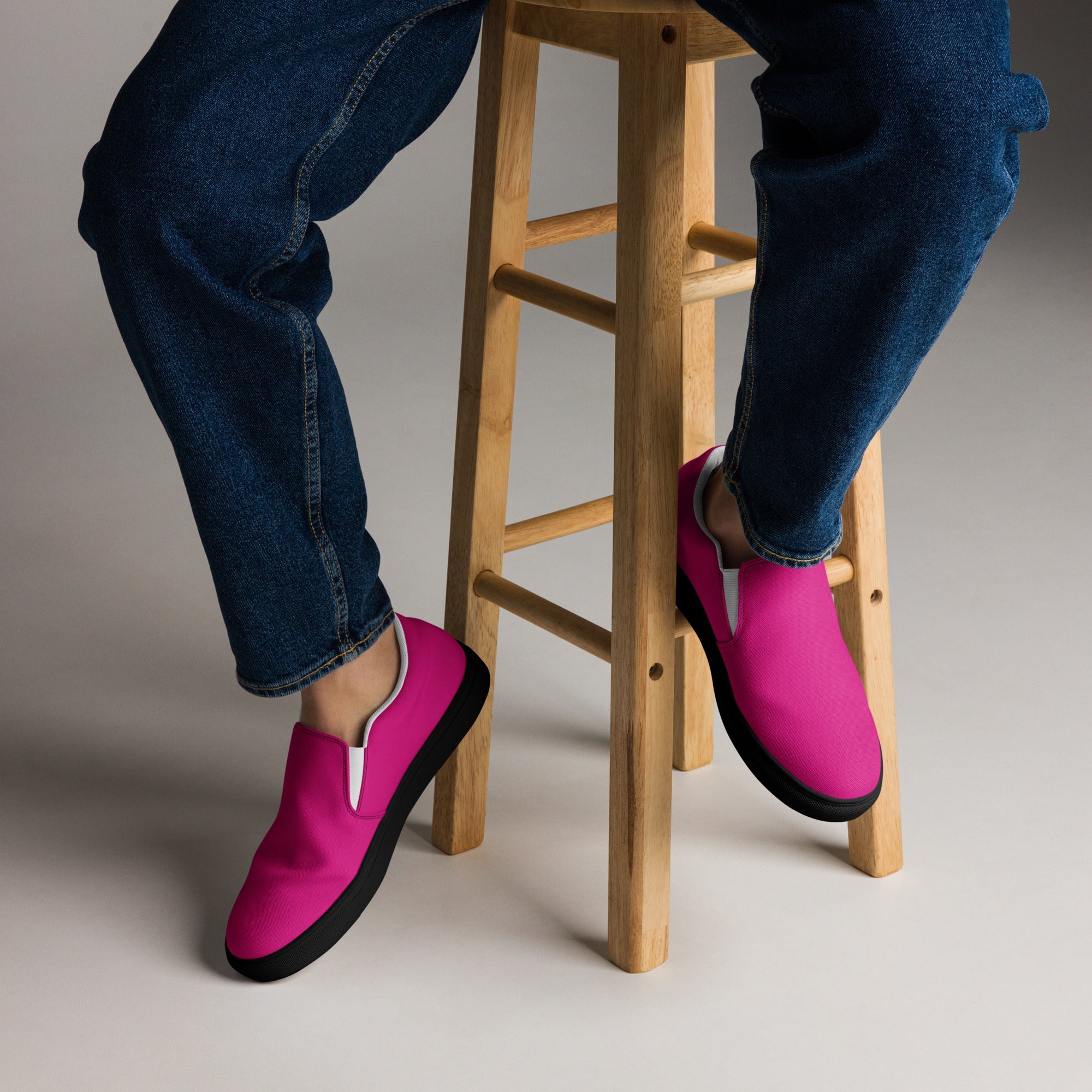 Men’s slip - on canvas shoes - Divine Janisal Design