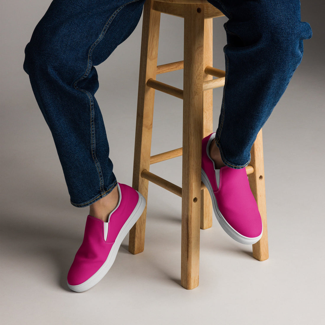 Men’s slip - on canvas shoes - Divine Janisal Design