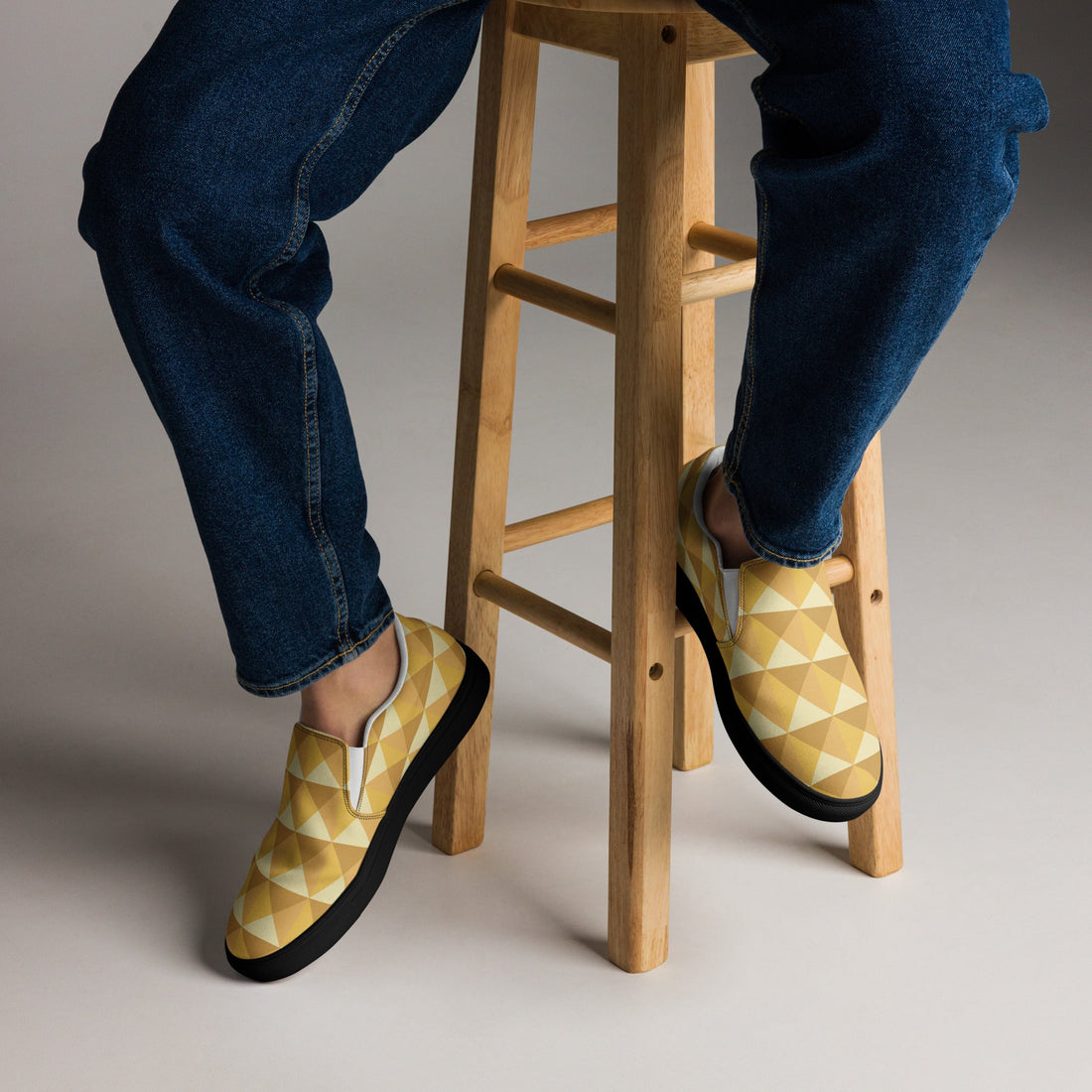 Men’s slip - on canvas shoes - Divine Janisal Design
