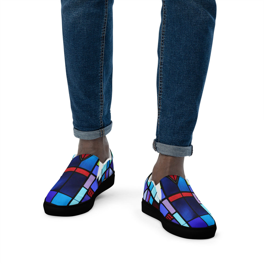Men’s slip - on canvas shoes - Divine Janisal Design