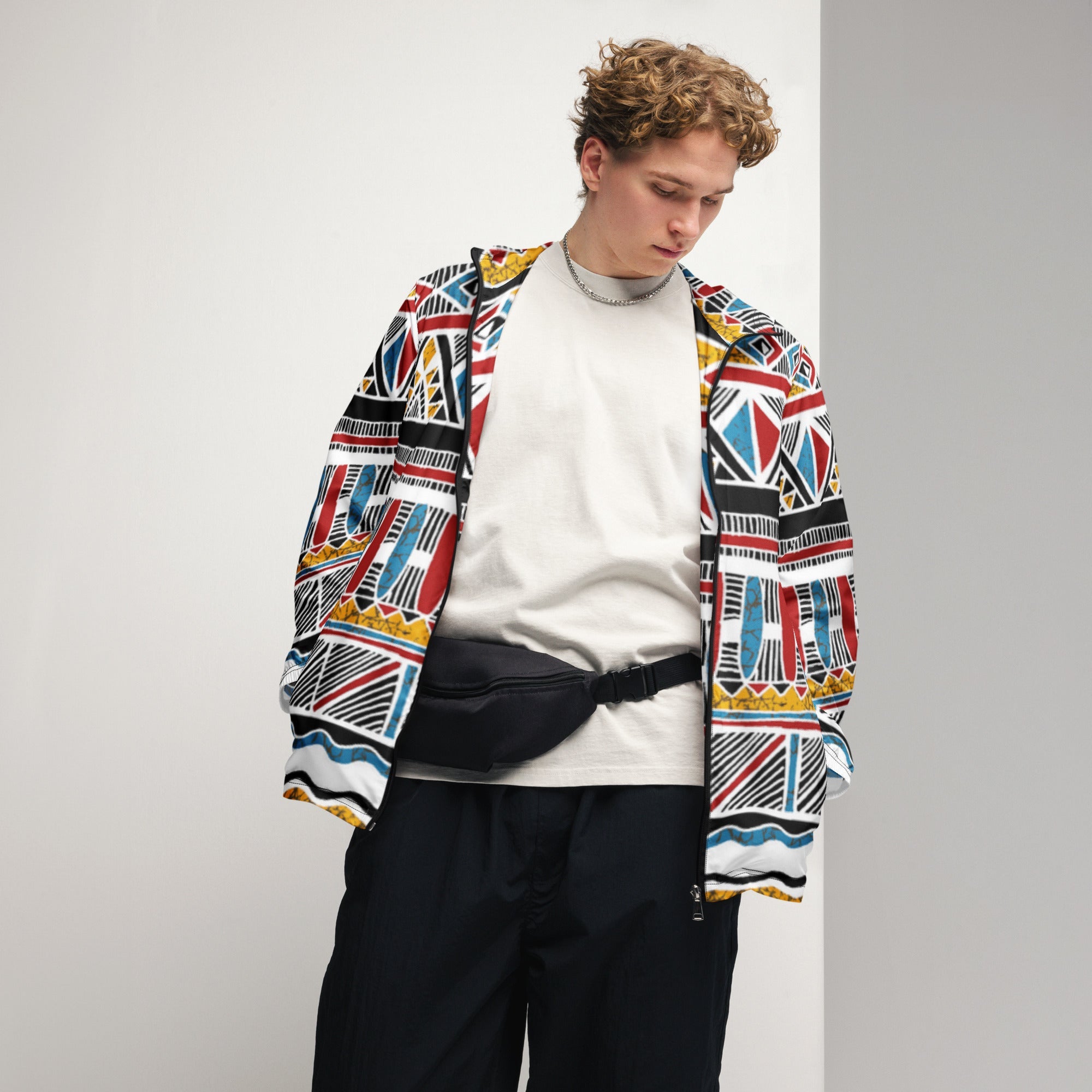 Men’s windbreaker - Divine Janisal Design