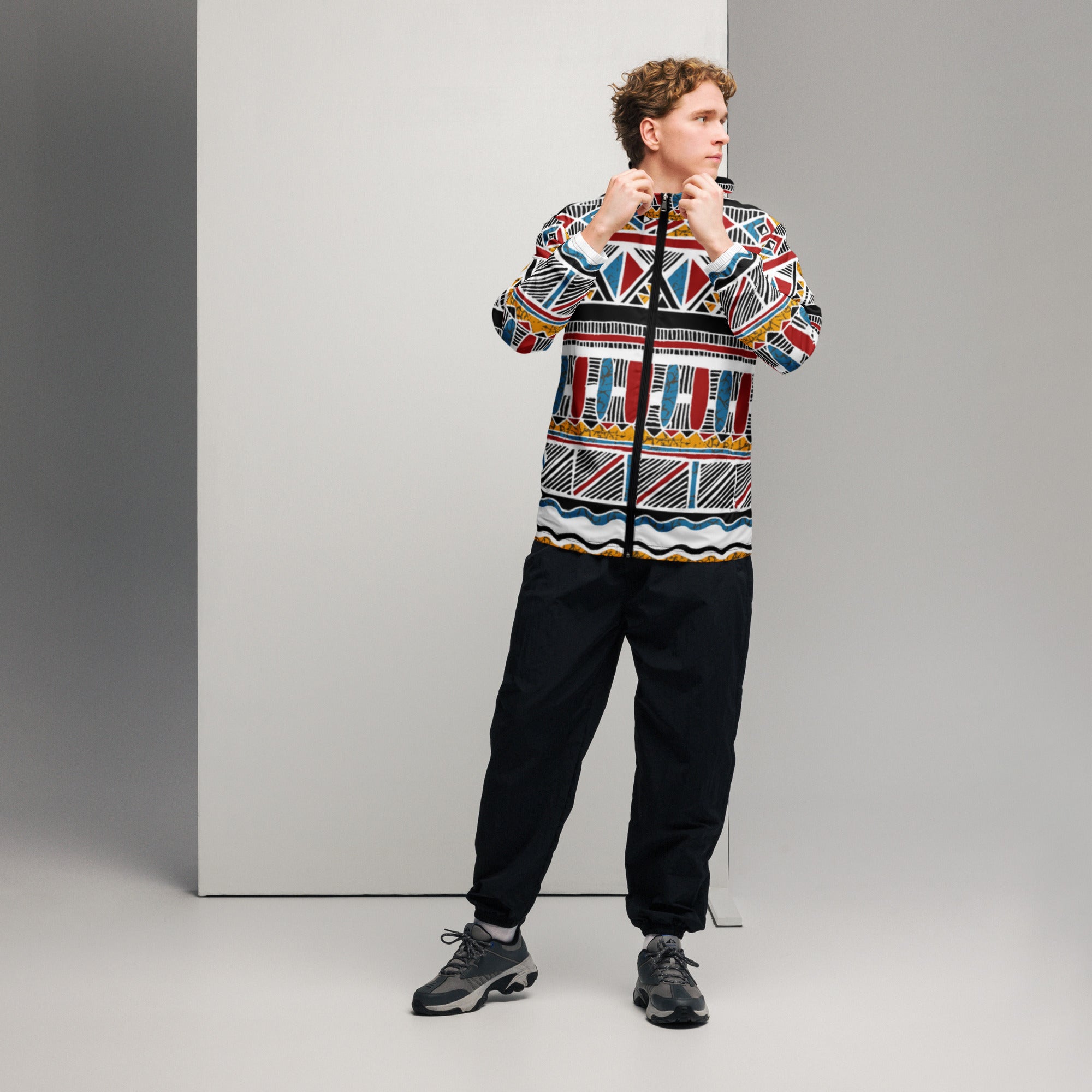 Men’s windbreaker - Divine Janisal Design