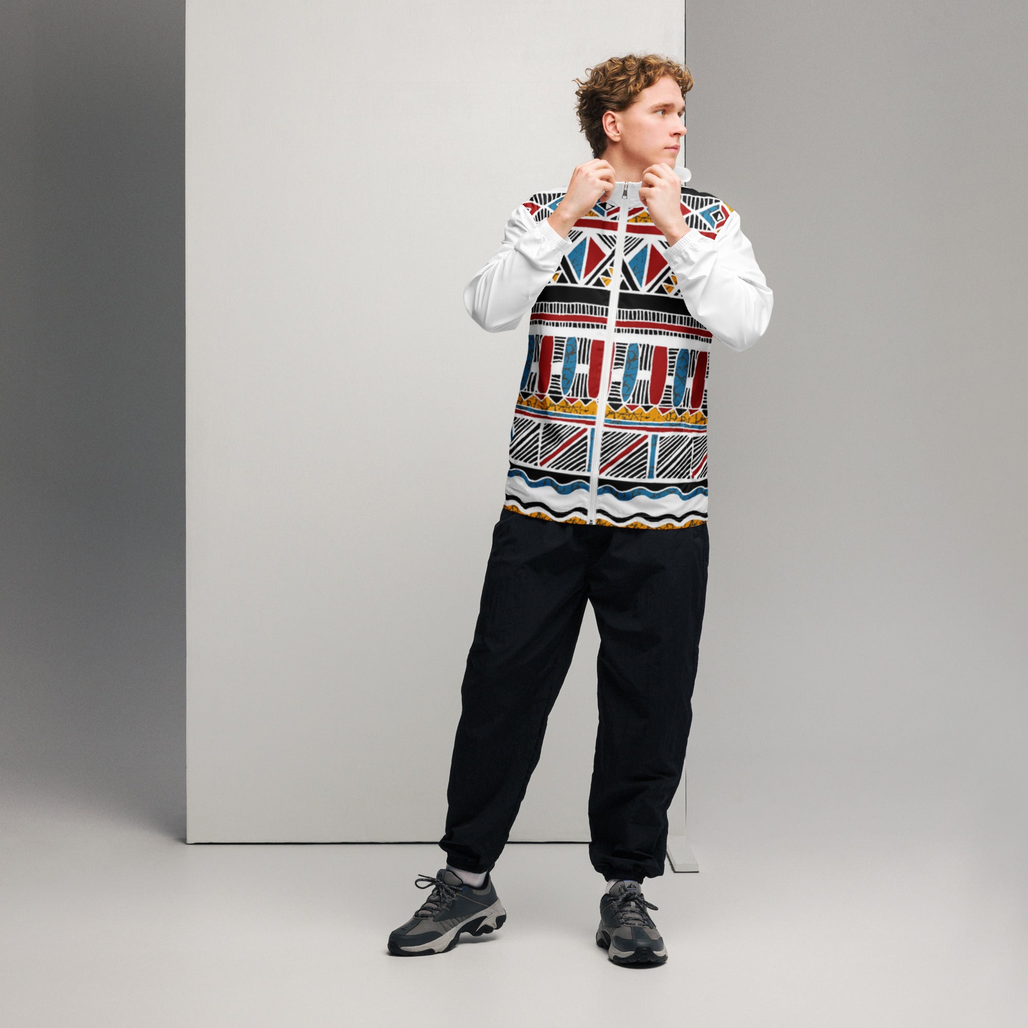 Men’s windbreaker - Divine Janisal Design