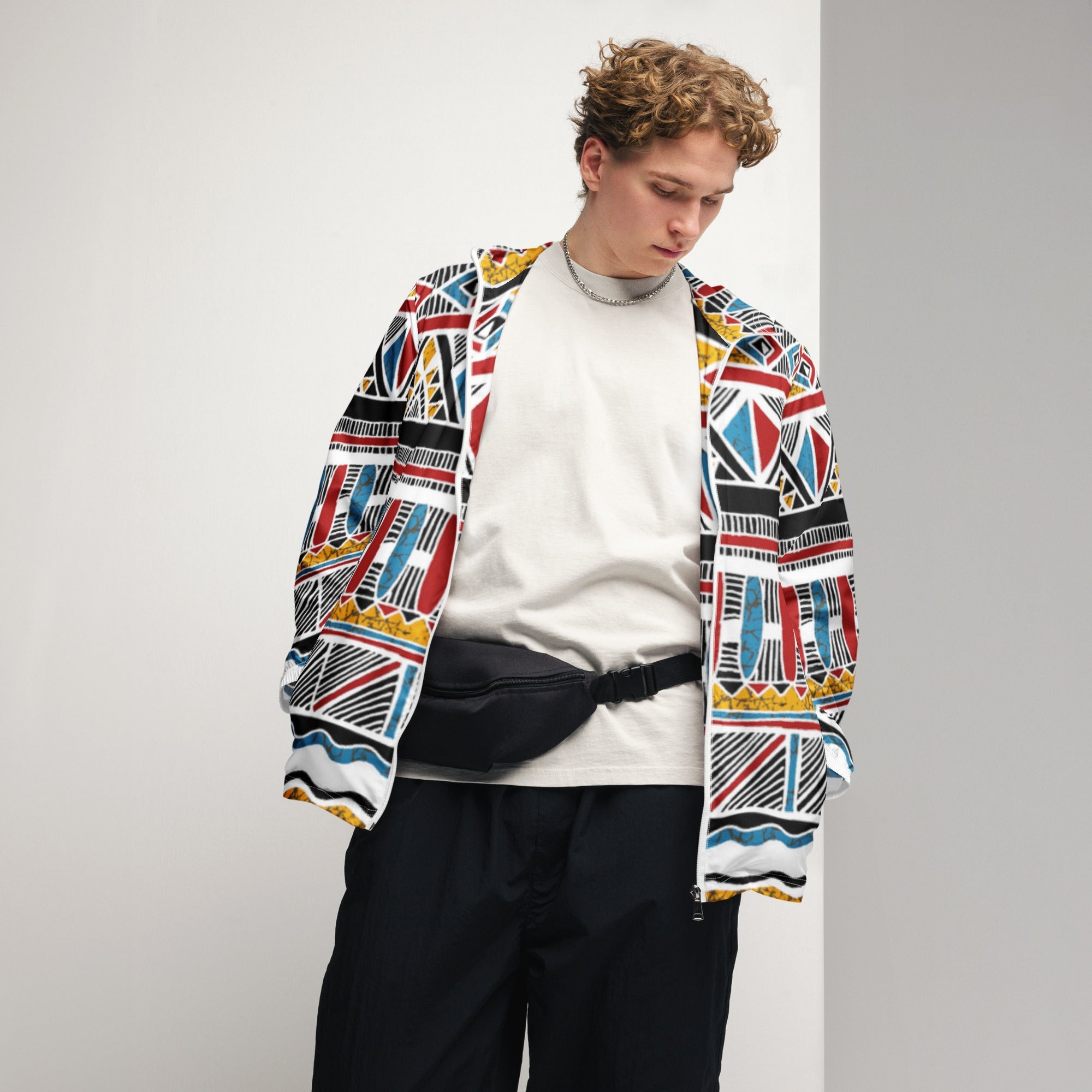 Men’s windbreaker - Divine Janisal Design