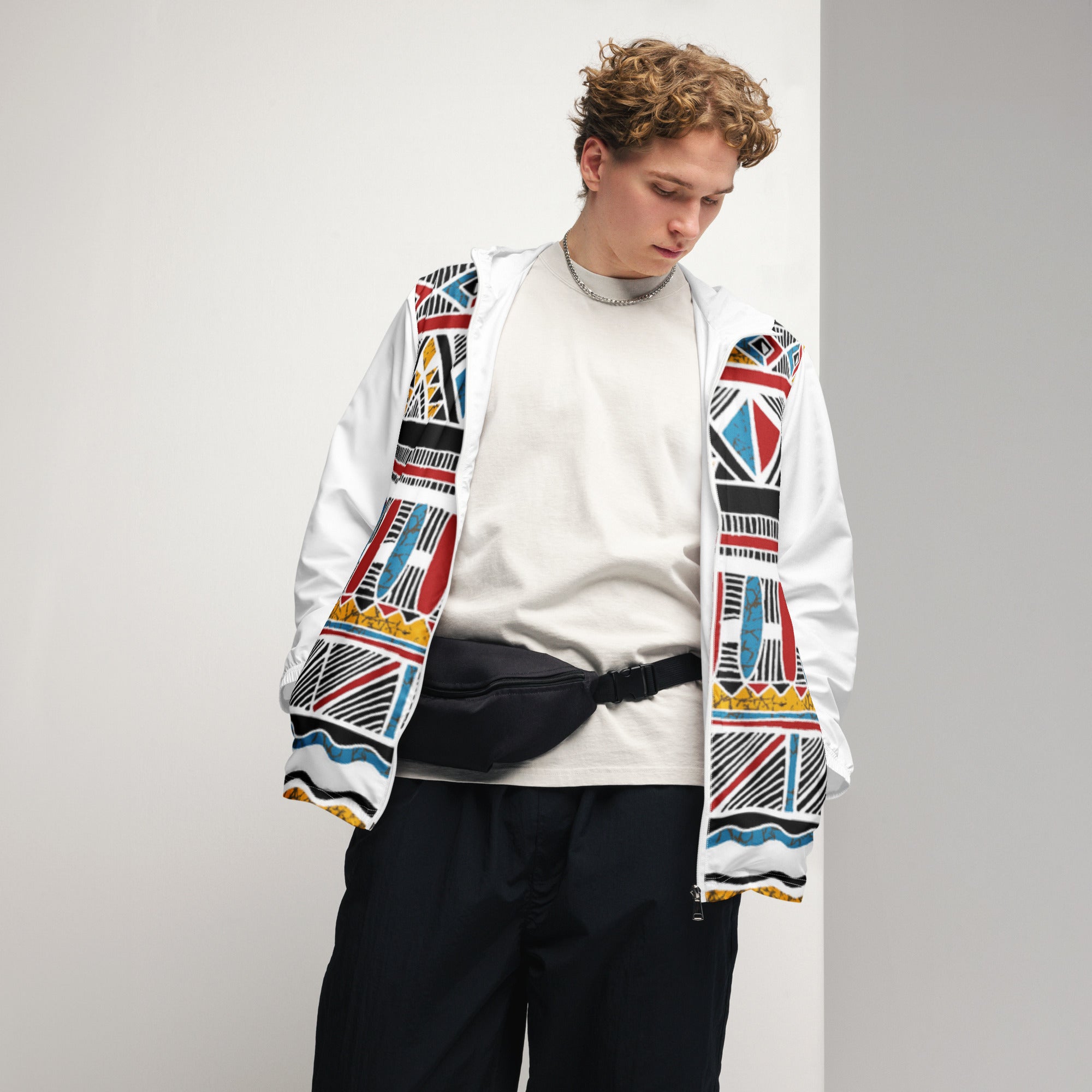 Men’s windbreaker - Divine Janisal Design