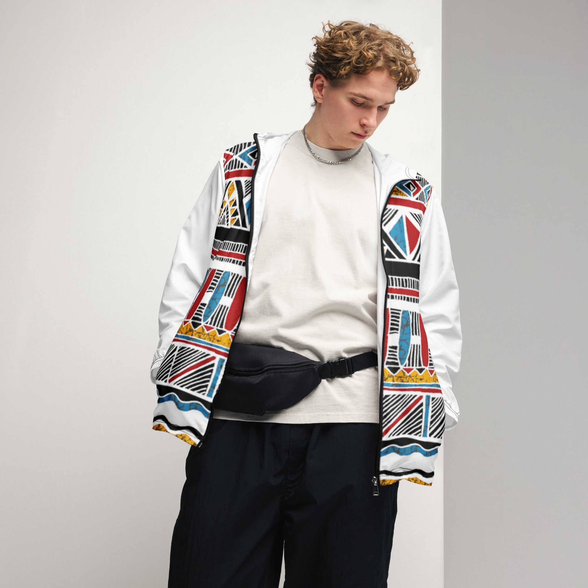 Men’s windbreaker - Divine Janisal Design