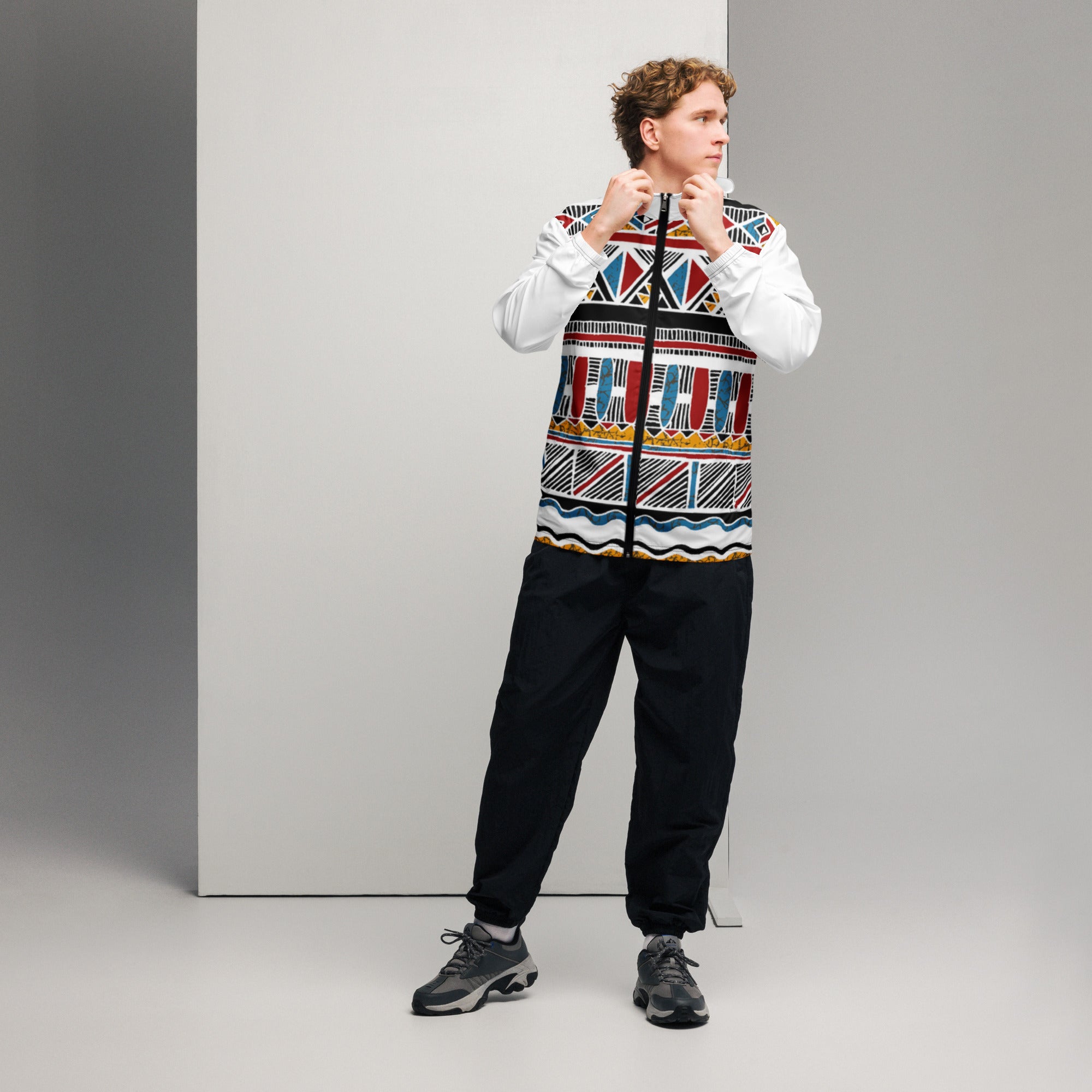 Men’s windbreaker - Divine Janisal Design