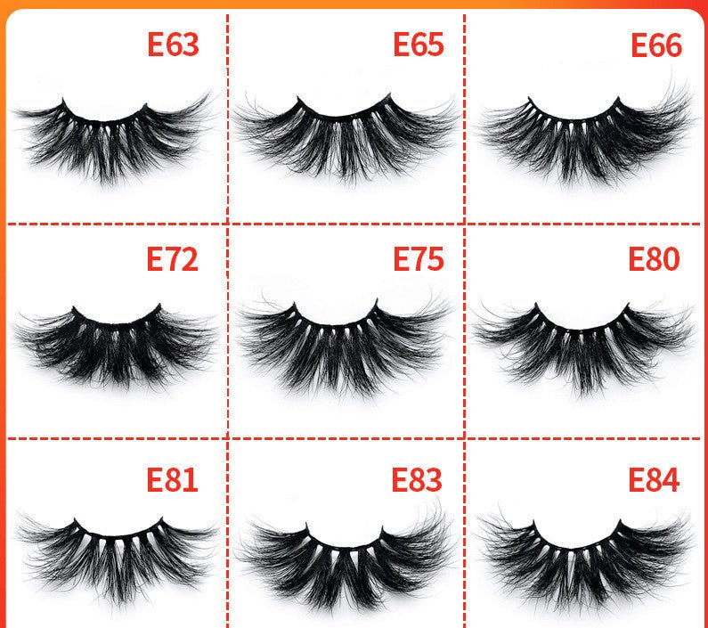 Mink Hair Eyelashes - Divine Janisal Design