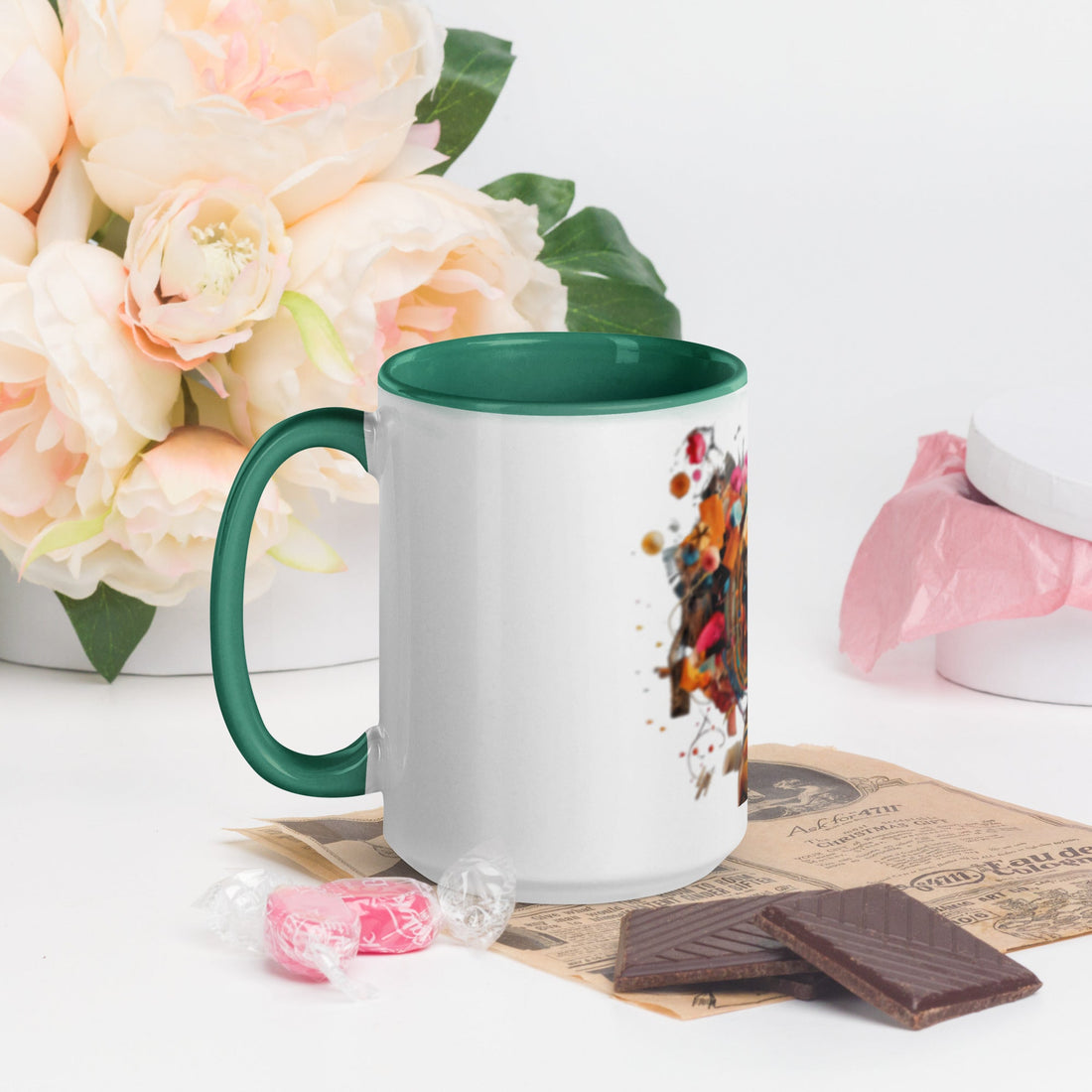 Mug with Color Inside - Divine Janisal Design