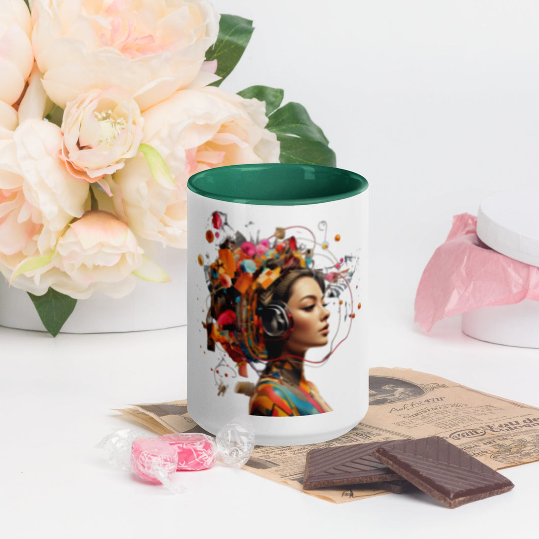 Mug with Color Inside - Divine Janisal Design
