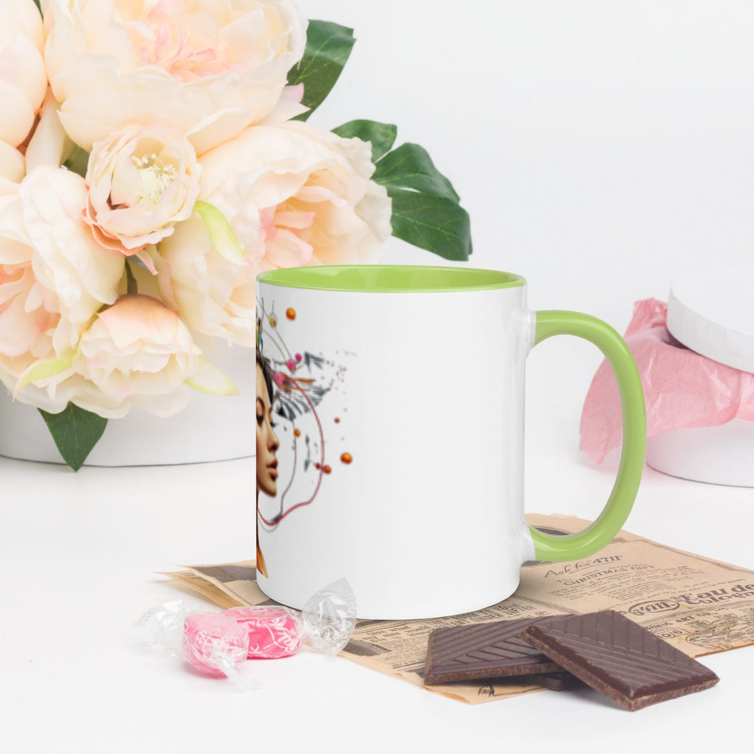 Mug with Color Inside - Divine Janisal Design