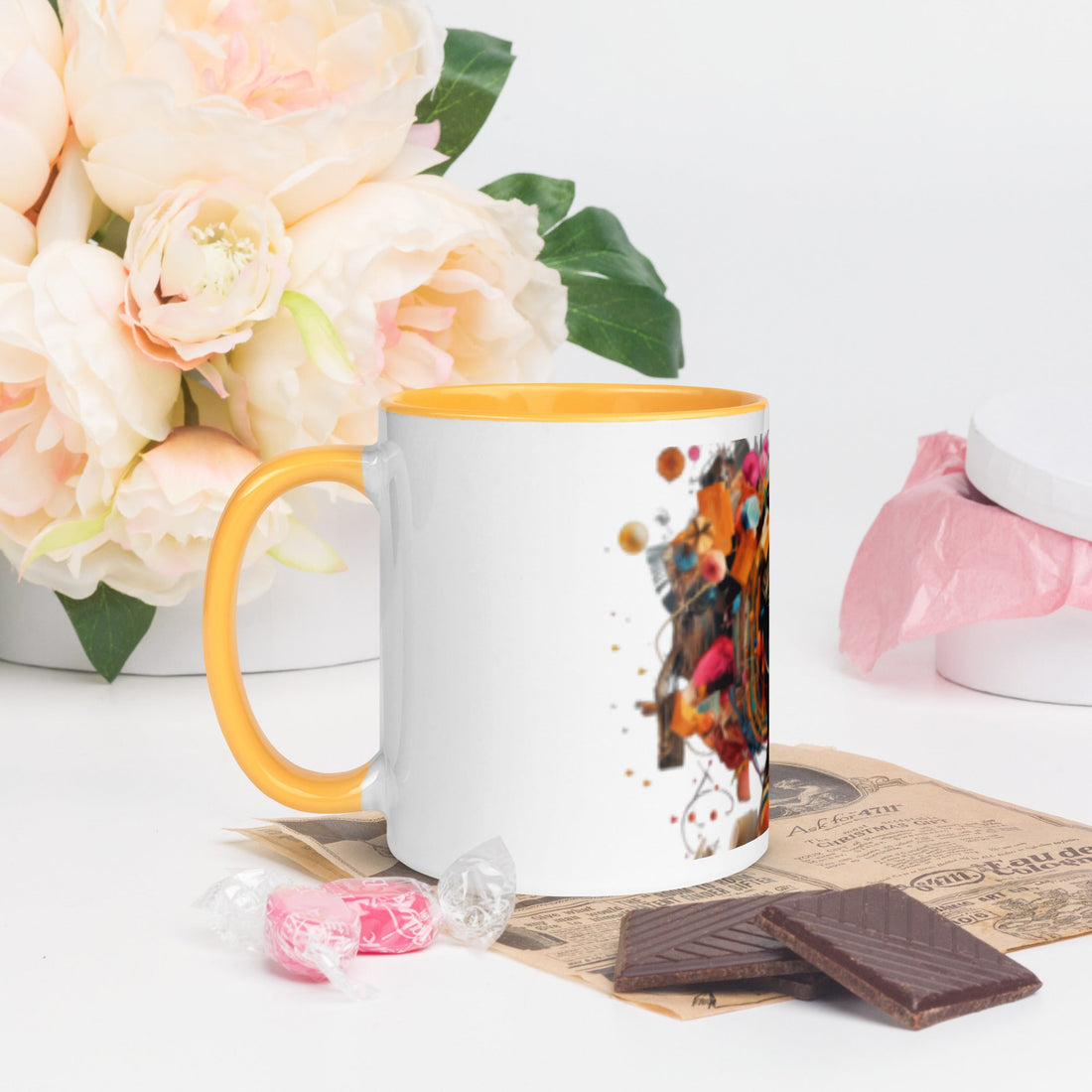 Mug with Color Inside - Divine Janisal Design
