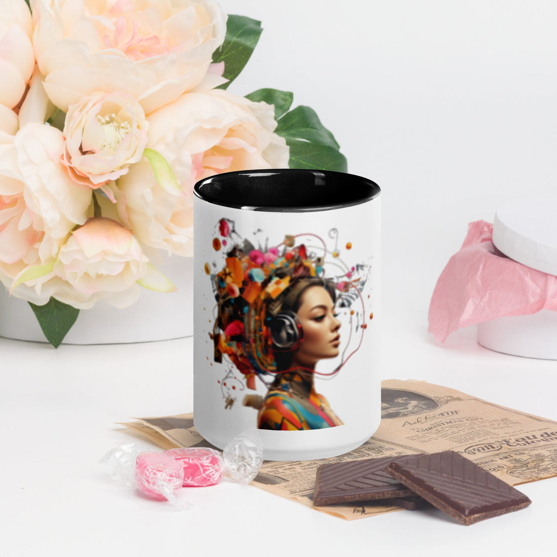 Mug with Color Inside - Divine Janisal Design