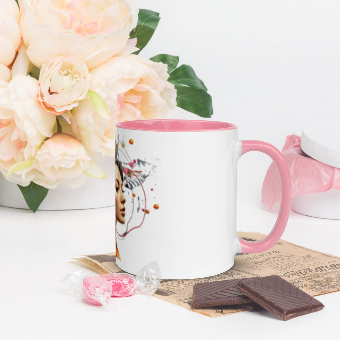 Mug with Color Inside - Divine Janisal Design