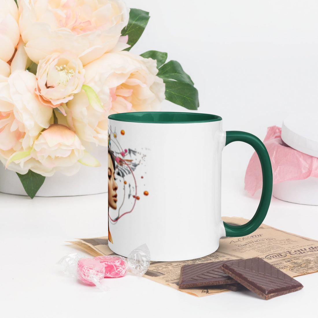Mug with Color Inside - Divine Janisal Design