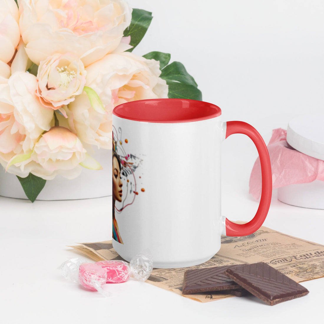 Mug with Color Inside - Divine Janisal Design