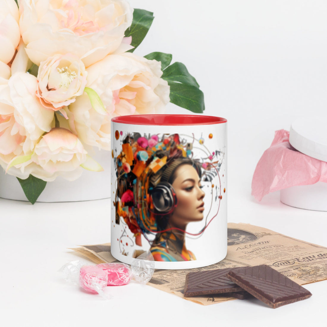 Mug with Color Inside - Divine Janisal Design