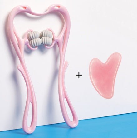 Multifunctional Manual Six - wheel Neck Massager - Divine Janisal Design