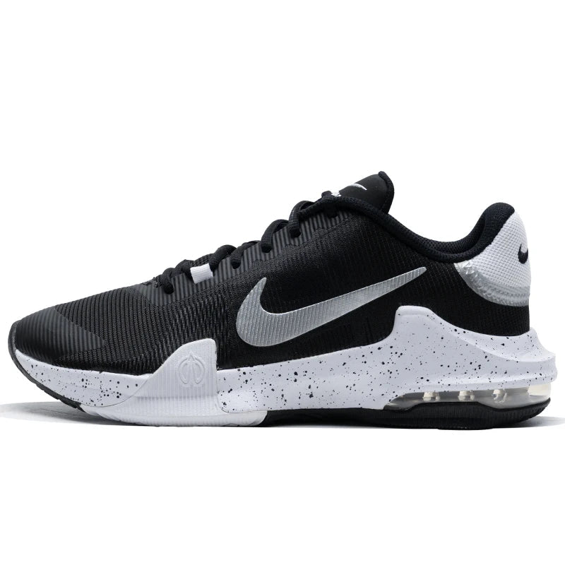 Nike men's shoes new AIR MAX IMPACT 4 air cushion shoes low wear cushioned basketball shoes sports shoes - Divine Janisal Design