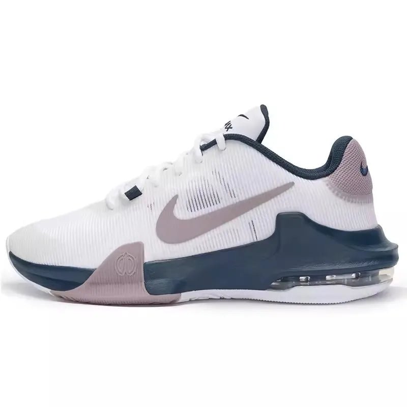 Nike men's shoes new AIR MAX IMPACT 4 air cushion shoes low wear cushioned basketball shoes sports shoes - Divine Janisal Design