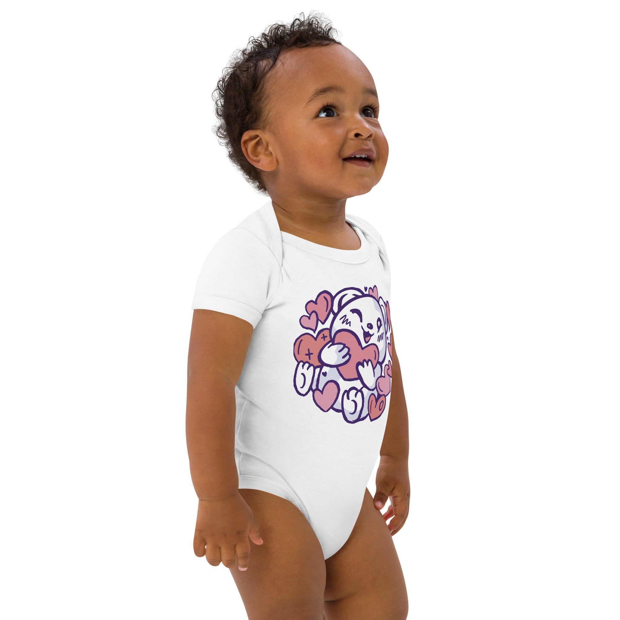Organic cotton baby bodysuit - Divine Janisal Design