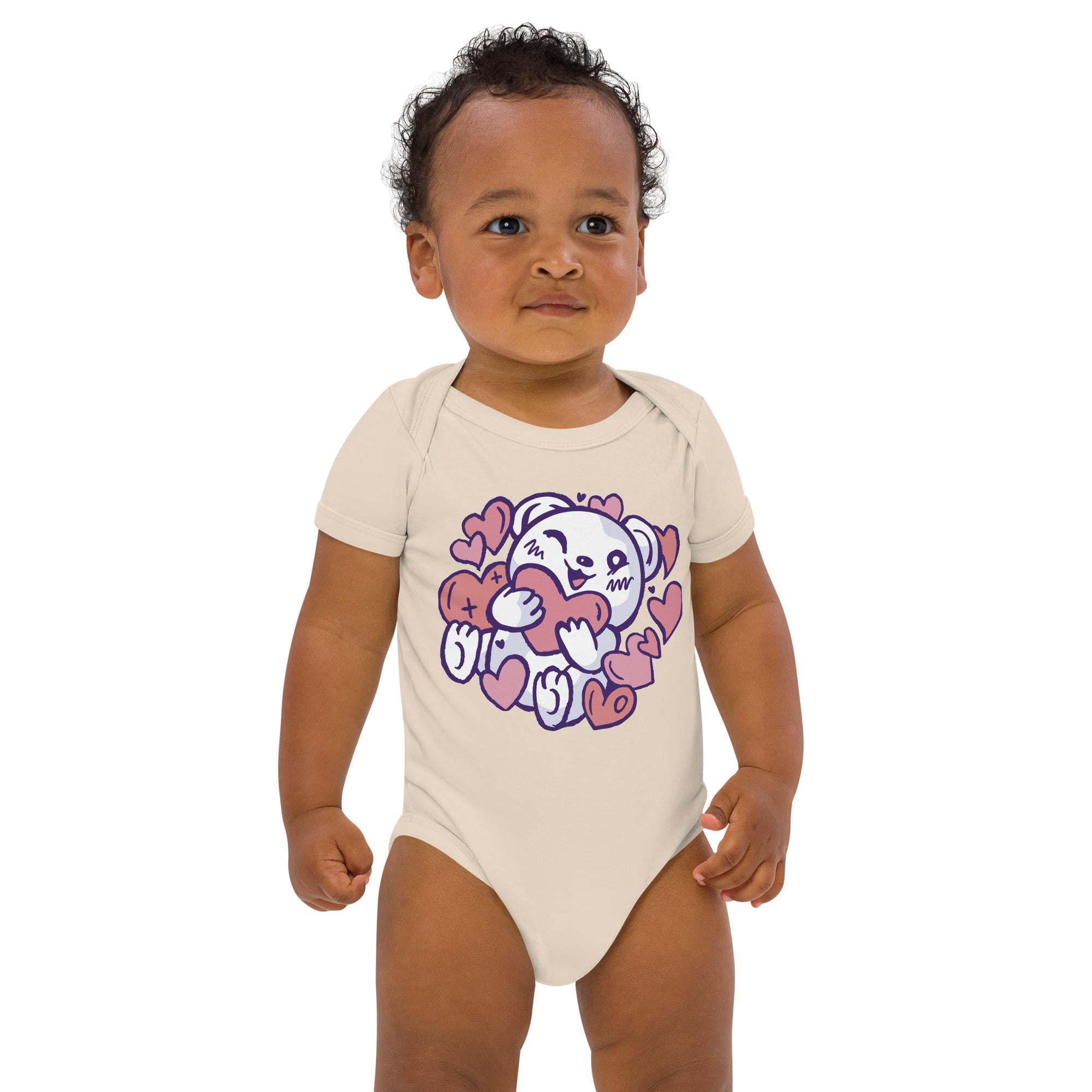 Organic cotton baby bodysuit - Divine Janisal Design