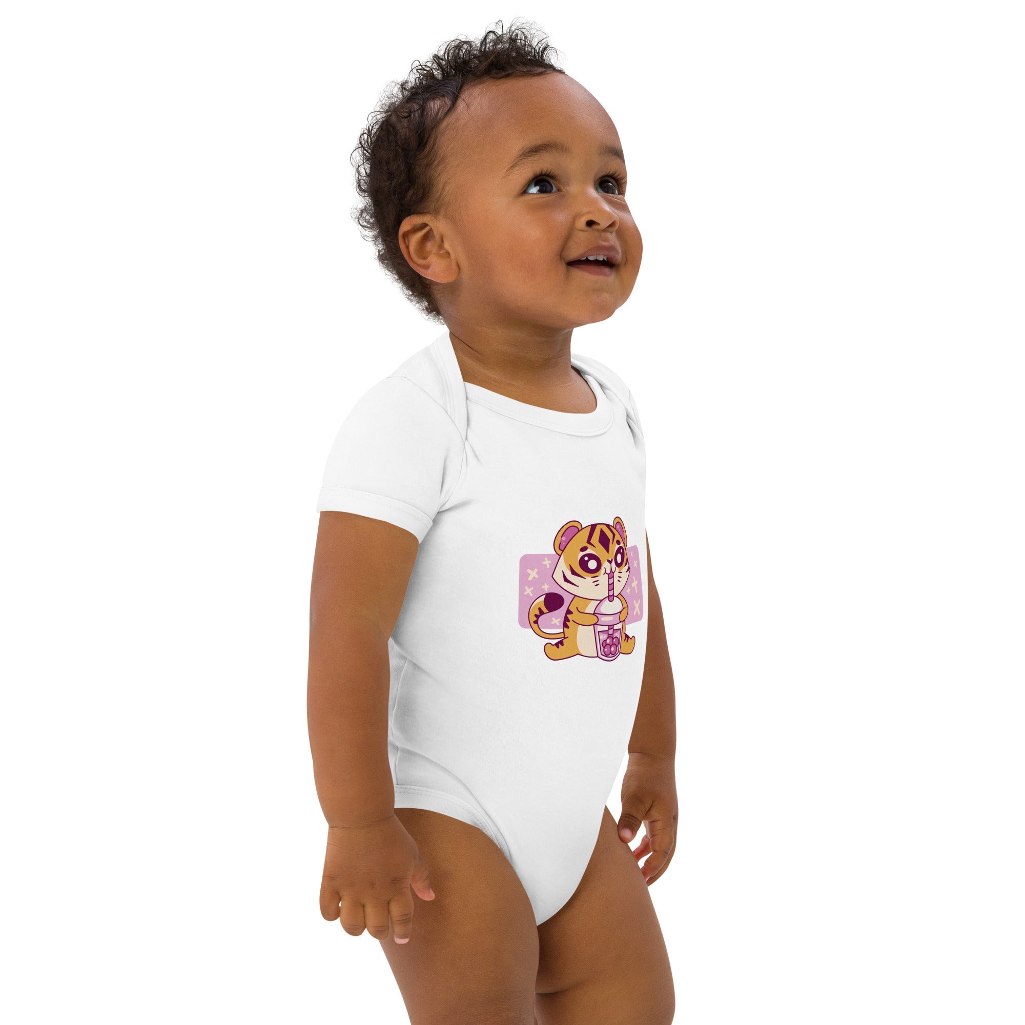 Organic cotton baby bodysuit - Divine Janisal Design