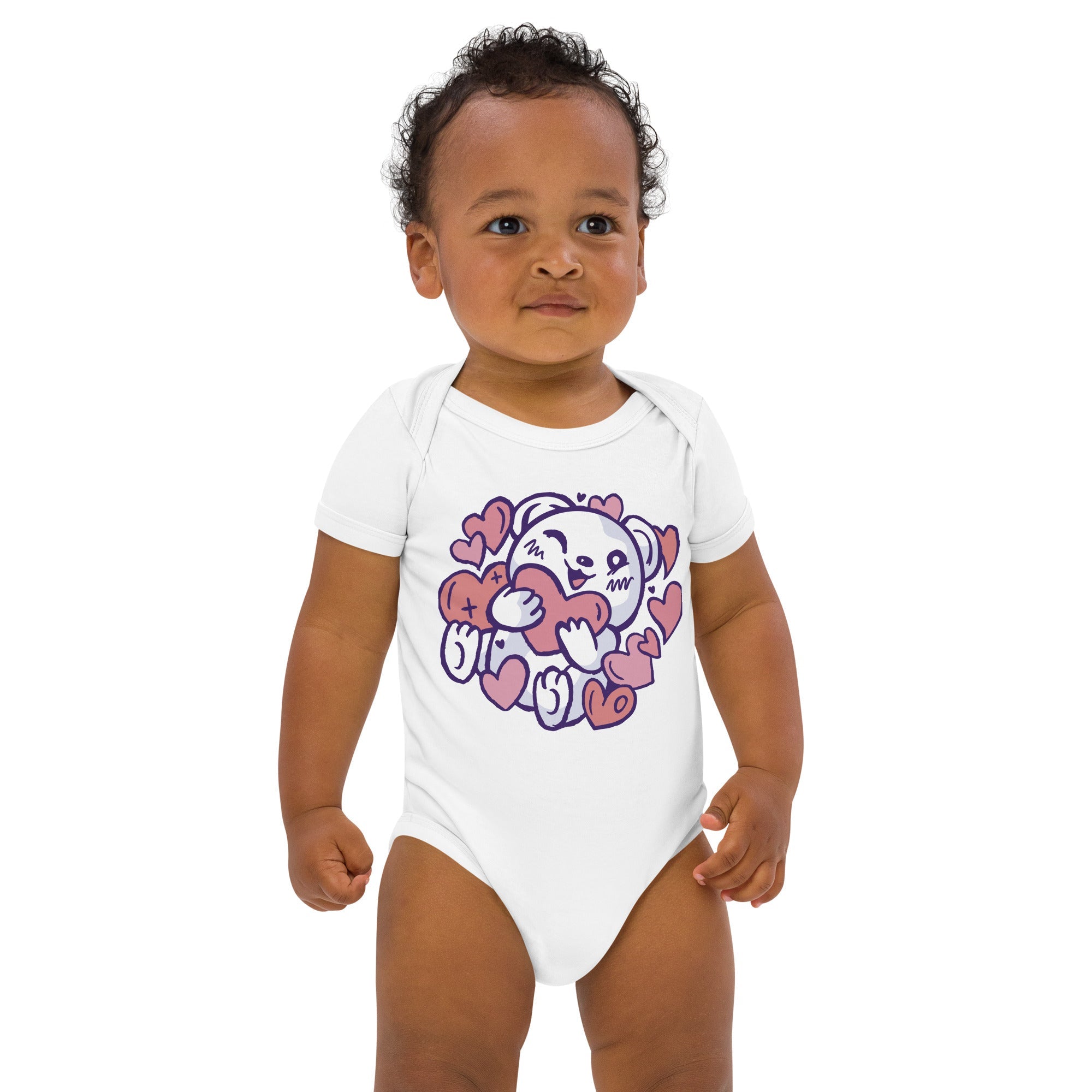 Organic cotton baby bodysuit - Divine Janisal Design